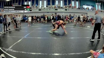 130 lbs Quarterfinals (8 Team) - Lucas Barrios, KONG MS vs Wyatt Martin, Misfits United