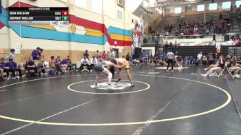 165 lbs Quarters & 1st Wb (16 Team) - Ben Wilson, Campbell County vs Devric Miller, South