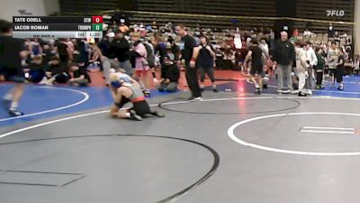 77 lbs Rr Rnd 8 - Tate ODell, CTWHALE Orca - MSE vs Jacob Roman, Triumph Blue - MSE