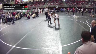 62 lbs Champ. Round 1 - Bryce Peyton, The Best Wrestler vs Banks Hilligas, GI Grapplers