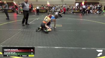 96 lbs Quarterfinals (8 Team) - Colton Schultz, American Gladiators-Havoc vs Easton Bylin, Aggression Legionaries