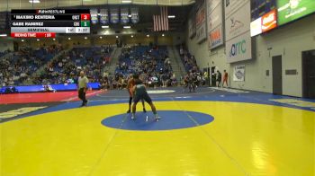 125 lbs Semifinal - Maximo Renteria, Oregon State vs Gabe Ramirez, California Baptist