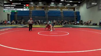 285 lbs Cons. Round 2 - Kenneth Copley, Embry-Riddle (Ariz.) vs Caeden Olin, California Baptist