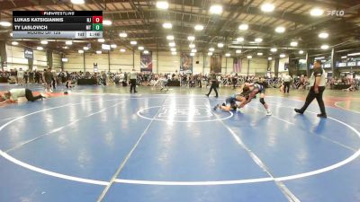 152 lbs Round Of 128 - Lukas Katsigiannis, NJ vs Ty Laslovich, MT