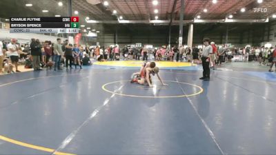 113 lbs Charlie Flythe, CAPITAL CITY WRESTLING CLUB vs Bryson Spence, 84 ATHLETES