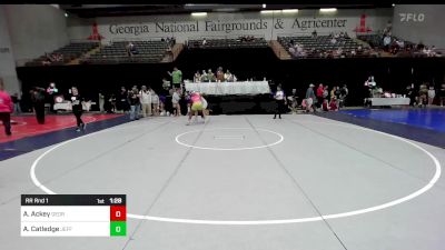 190 lbs Rr Rnd 1 - Amazing Ackey, Georgia vs Ava Catledge, Jefferson Wrestling Club