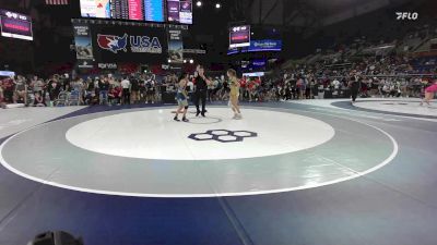 100 lbs Cons. Rd Of 64 - Penelope Ayala, WI vs Rosa Suarez-Rodriguez, CA