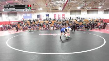 145 lbs Final - Fira Shaffer, Londonderry vs Kyra Russell, Winnisquam