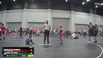 60 lbs Round 2 - Charlotte Robbins, Bison Takedown vs Alfred Jr Lopez, None