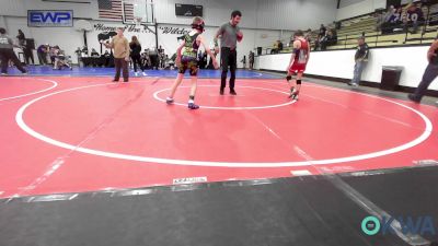 70-73 lbs Rr Rnd 5 - Kacy Purmal, Tiger Trained Wrestling vs Braxton Bishop, Tiger Trained Wrestling