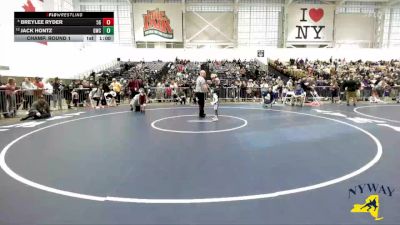 41 lbs Champ. Round 1 - Jack Hontz, Gowanda Wrestling Club vs Breylee Ryder, 518 Grapplers