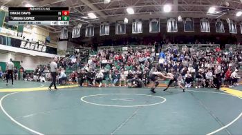 138 lbs 1st Place Match - Chase Davis, Perrysburg vs Urijah Lopez, Perrysburg