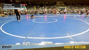 73 lbs 5th Place - Logan Dodge, Michigan Premier Wrestling Club vs Presley Salcedo, KD Training Center