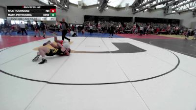 134-H lbs Consi Of 32 #1 - Nick Rodriguez, Prime Wrestling Club vs Mark Pietruszka, Empire Wrestling Academy