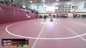 120 lbs Champ. Round 1 - Noah Perez, LIBERTY NORTH vs Liam Shippy, ODESSA