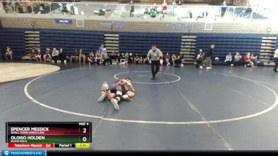 105/110 Quarterfinal - Oloiso Holden, Idaho Gold vs Spencer Messick, Small Town Wrestling