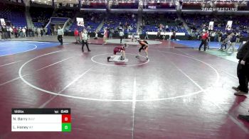 120 lbs Round Of 32 - Nathan Barry, Beverly vs Landen Haney, Whittier