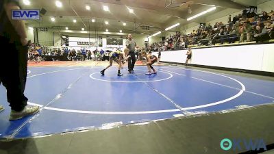 84-88 lbs Rr Rnd 1 - Greyson Holtz, Wagoner Takedown Club vs Jax McCuistion, Tiger Trained Wrestling