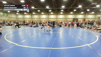 145 lbs 3rd Place - Brylee London, PA West Black - GHSE vs Sophie Grunhuvd, Lebanon Die Hard Wrestling - GHSE