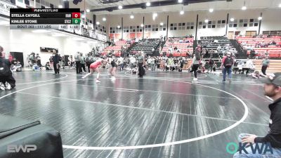 117 lbs Rr Rnd 3 - Stella Caygill, Raw Wrestling Club vs Kinlee Stone, Sallisaw Takedown Club 2