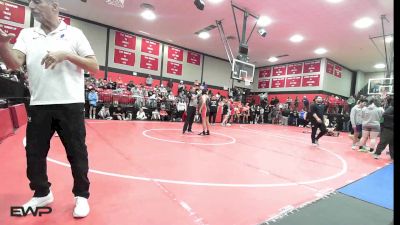 157 lbs Round Of 16 - Ulises Hernandez, East Central HS vs Devon Mannon, Gore Public Schools