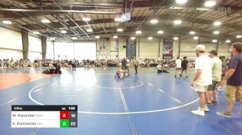 119 lbs Rr Rnd 2 - Max Alexander, Brady Strong vs Kaleb Komisarski, Ragin Raisins Catawba