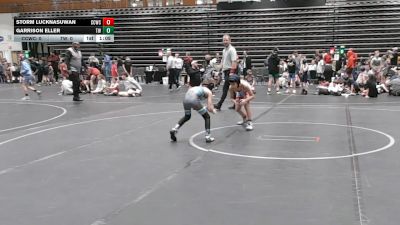 72 lbs Round 6 (8 Team) - Storm Lucknasuwan, Capital City WC vs Garrison Eller, Trojan Wrestling