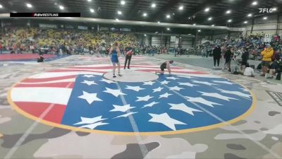 130 lbs Champ. Round 2 - Raelynn Biel, Dakota Boyz Wrestling Club vs Sophia Baker, Camel Kids Wrestling