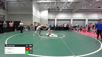 182 lbs Round Of 16 - Mitchell Adams, LAW Black vs Anthony Forte, Pirate Wrestling Club