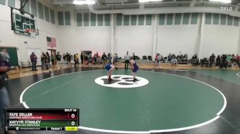 110 lbs Champ. Round 1 - Tate Zeller, Saratoga Wrestling Club vs Xayvyr Stanley, Riverton USA Wrestling