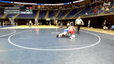 195 lbs Quarterfinal - Luke Hockenberry, Bellefonte vs Landon Nickerson, Corry