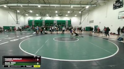 120 lbs Cons. Semi - Isaac Reed, Jackson Hole vs Tannen Birdsley, Thermopolis