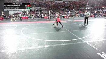 150 lbs Champ. Round 2 - Maxim Wahlquist, River Falls vs Carter Achenbach, Iowa-Grant Wrestling Club