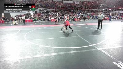 150 lbs Champ. Round 2 - Maxim Wahlquist, River Falls vs Carter Achenbach, Iowa-Grant Wrestling Club