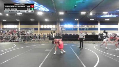 126 lbs Round Of 128 - Elias Gonzales-Castaneda, Funk Lab vs Saxon Bristol, Flow Academy HI