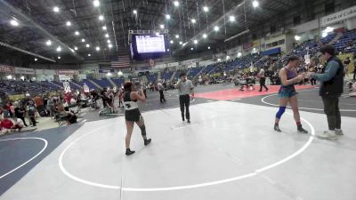 130 lbs Semifinal - Makena Heston, Columbine Girls Wrestling vs Aaliyah Hernandez, Westy Wolves