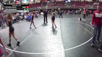 89 lbs 7th Place Match - Victoria Couch, Grand Island Legacy Girls Wrestling Club vs Ann Gerhardus, Jr. Viking Wrestling Club