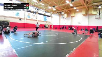 115 lbs Cons. Round 6 - Ellie Myer, Victor Valley vs Isabella Fodera, Poway
