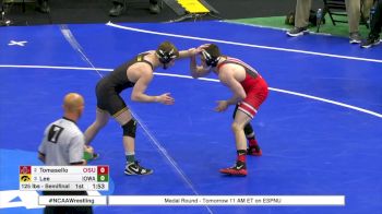 125 s, Spencer Lee, Iowa vs Nathan Tomasello, Ohio State