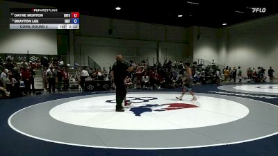 70 lbs Cons. Round 5 - Dayne Morton, Cyclone Regional Training Center vs Brayton Lee, Indiana RTC