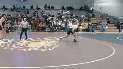 285 lbs Cons. Round 3 - Braxton Rance, Minot State (n.d.) vs Max Balow, Augustana (sd)