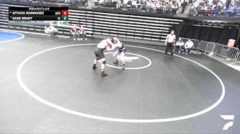 6A 190 lbs Champ. Round 1 - Gage Brady, Corner Canyon vs Atticus Rodriguez, Lone Peak