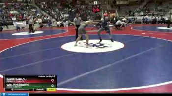 4A 160 lbs Champ. Round 1 - Samir Kabaou, Maumelle Charter vs William Brown, Shiloh Christian