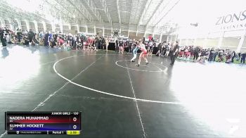 130 lbs Cons. Round 1 - Nadera Muhammad, NV vs Summer Hockett, AZ