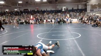 105 lbs Champ. Round 2 - Braxton Shaffer, Ida WC vs Ashton Glasgow, Glasgow Wrestling Academy