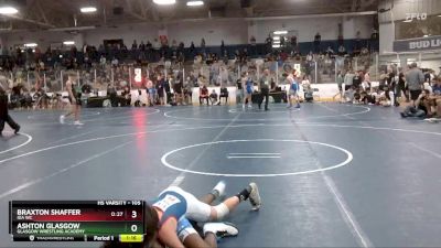 105 lbs Champ. Round 2 - Braxton Shaffer, Ida WC vs Ashton Glasgow, Glasgow Wrestling Academy