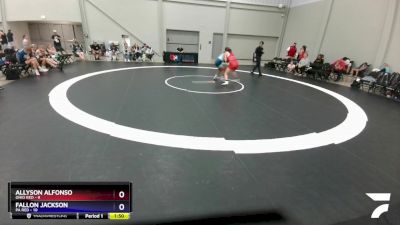 185 lbs Round 4 (10 Team) - Allyson Alfonso, Ohio Red vs Fallon Jackson, PA Red