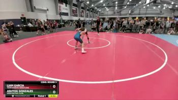 120 lbs Cons. Round 3 - Liam Garcia, Team Xtreme Wrestling vs Ashton Gonzales, Spartan Mat Club