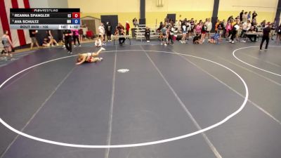105 lbs 3rd Place Match - Reanna Spangler, KS vs Ava Schultz, MN