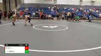 109 lbs Cons. Round 4 - Joshua Medina, Oregon Clay/Lake Erie Club vs Ren Birk, Warhawk Wrestling